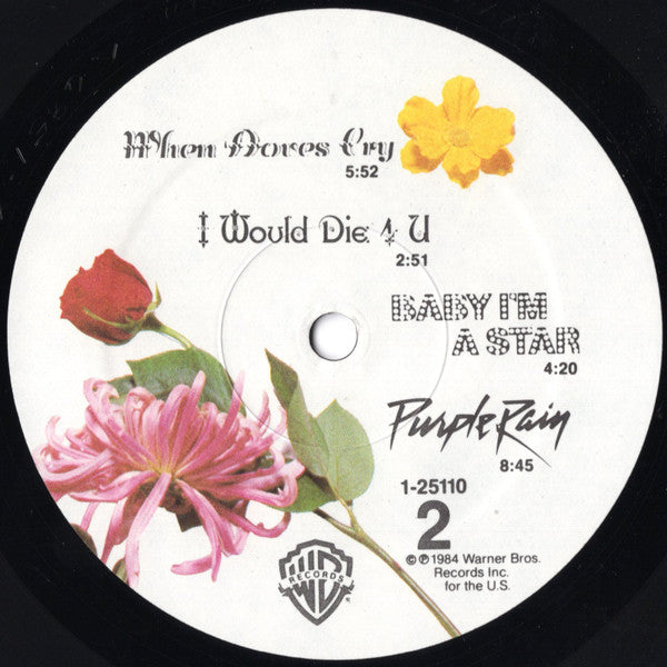 Prince And The Revolution : Purple Rain (LP,Album,Stereo)