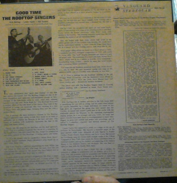 Rooftop Singers, The : Good Time! (LP,Stereo)
