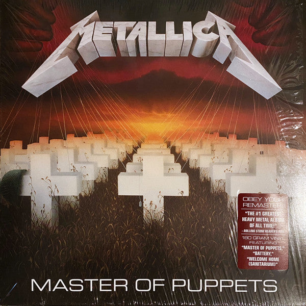 Metallica : Master Of Puppets (LP,Album,Reissue,Remastered,Repress)