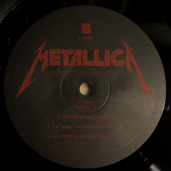 Metallica : Master Of Puppets (LP,Album,Reissue,Remastered,Repress)