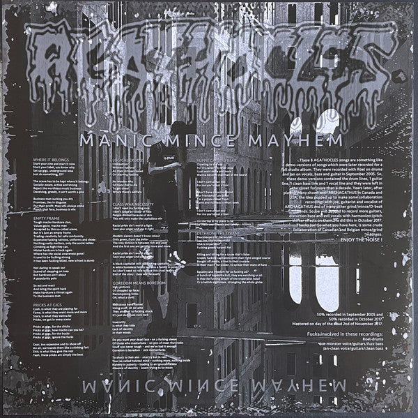 Agathocles / Embalming Theatre : Lost In Gadget-City (LP,Limited Edition)