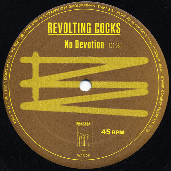 Revolting Cocks : No Devotion (12",45 RPM)