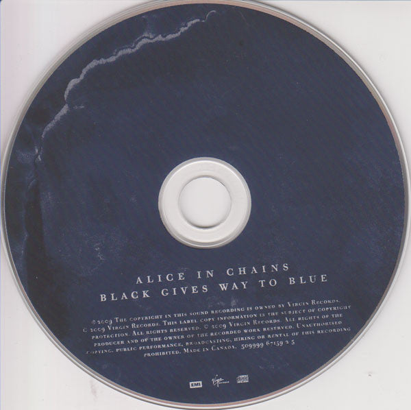 Alice In Chains : Black Gives Way To Blue (Album)