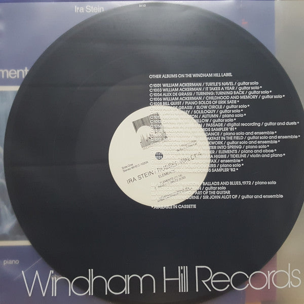 Ira Stein & Russel Walder : Elements (LP,Album)