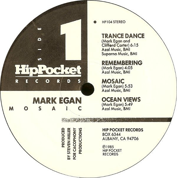 Mark Egan : Mosaic (LP,Album)