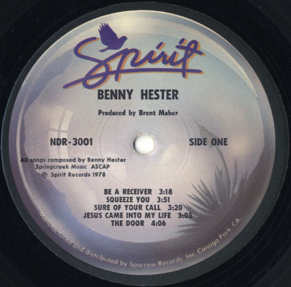 Benny Hester : Benny Hester (LP,Album)
