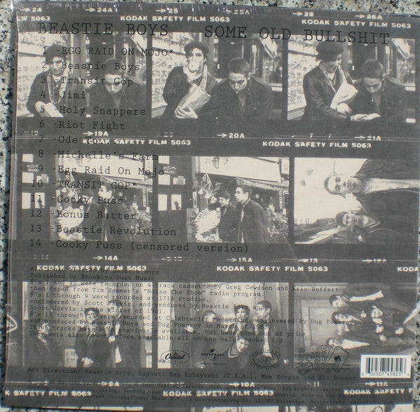 Beastie Boys : Some Old Bullshit (LP,Compilation,Reissue)