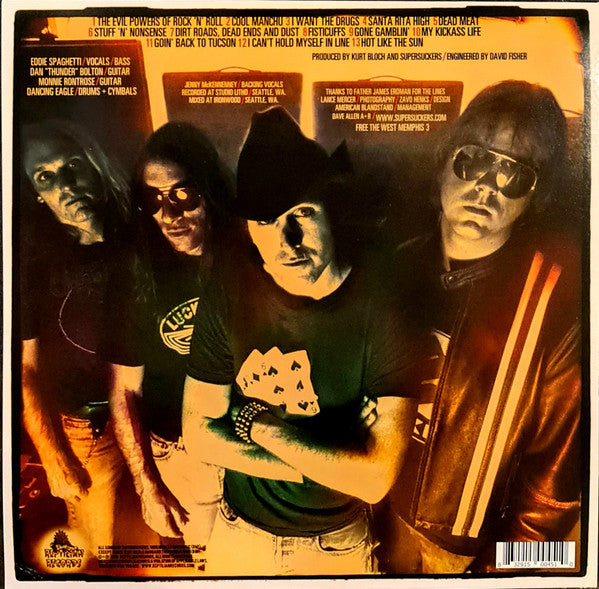 Supersuckers : The Evil Powers Of Rock 'n' Roll (LP,Album,Limited Edition,Reissue)