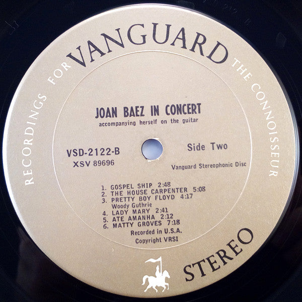 Joan Baez : In Concert (LP,Album,Reissue,Stereo)