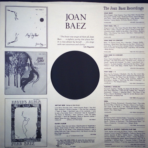 Joan Baez : In Concert (LP,Album,Reissue,Stereo)