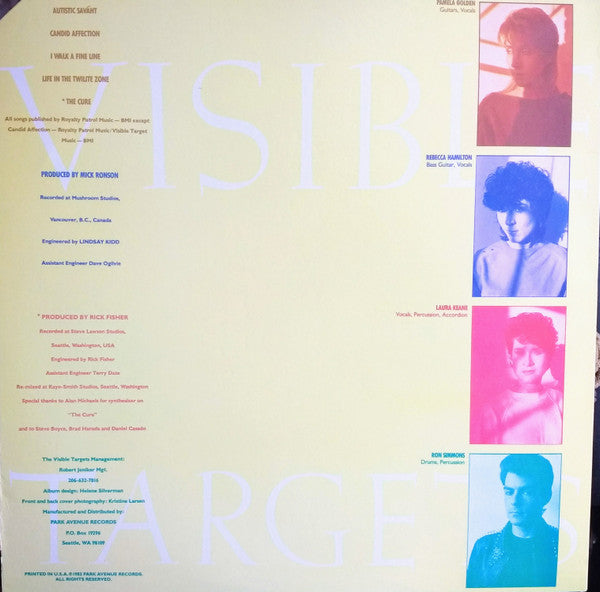 Visible Targets : Autistic Savant (12",33 ⅓ RPM,EP)