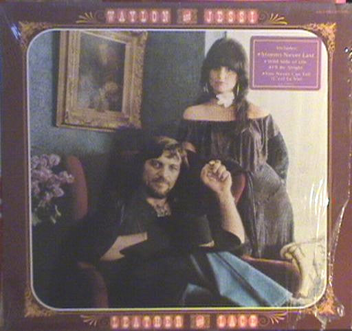 Waylon Jennings And Jessi Colter : Leather And Lace (LP,Album)