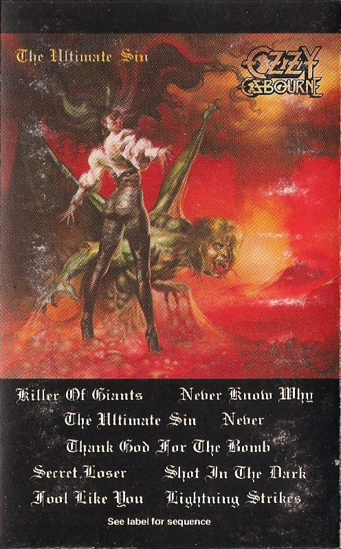 Ozzy Osbourne : The Ultimate Sin (Album)
