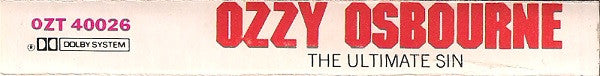 Ozzy Osbourne : The Ultimate Sin (Album)