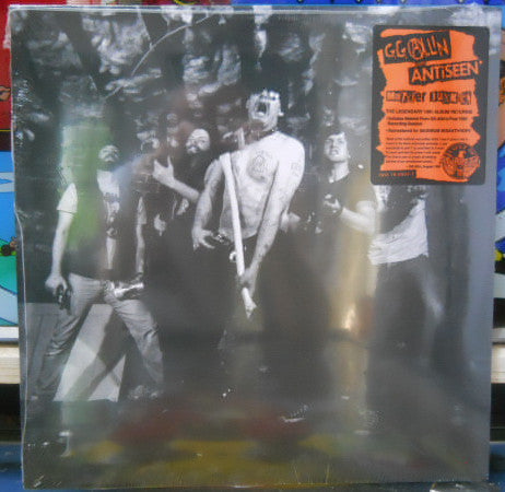 GG Allin + Antiseen : Murder Junkies (LP,Album,Reissue,Remastered)