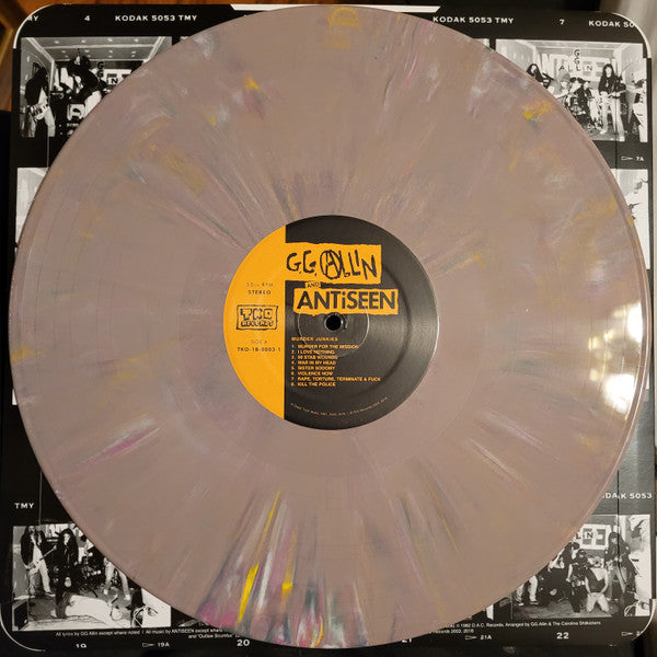 GG Allin + Antiseen : Murder Junkies (LP,Album,Reissue,Remastered)
