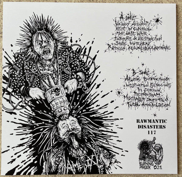 Giftgasattack : 雑音ノ英雄　雑音英雄 (12",45 RPM,Album,Reissue)