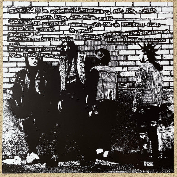 Giftgasattack : 雑音ノ英雄　雑音英雄 (12",45 RPM,Album,Reissue)