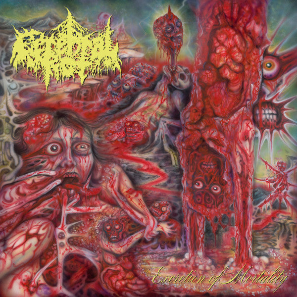 Cerebral Rot : Excretion Of Mortality (LP,Album,Limited Edition)