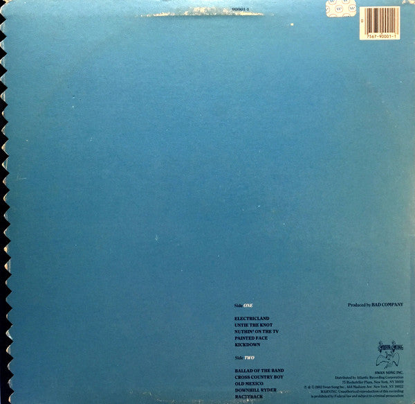 Bad Company (3) : Rough Diamonds (LP,Album,Stereo)