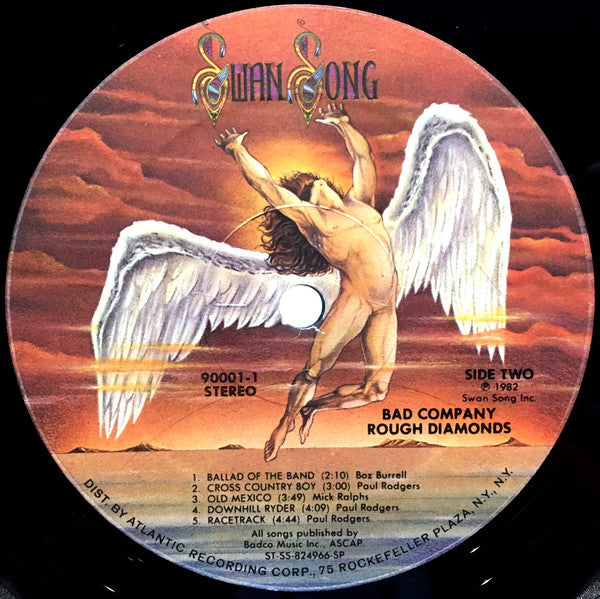 Bad Company (3) : Rough Diamonds (LP,Album,Stereo)