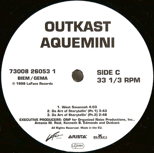 OutKast : Aquemini (LP,Album)