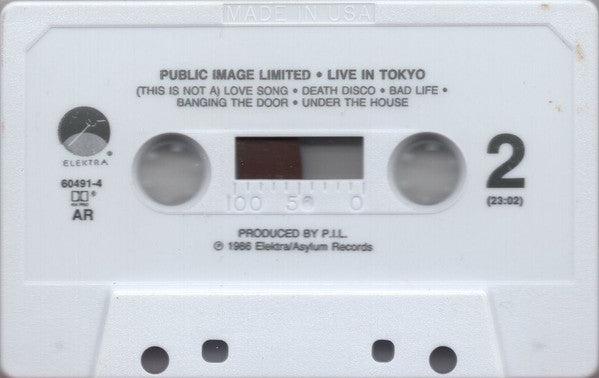 Public Image Limited : Live In Tokyo (Album)