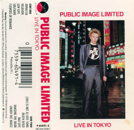 Public Image Limited : Live In Tokyo (Album)