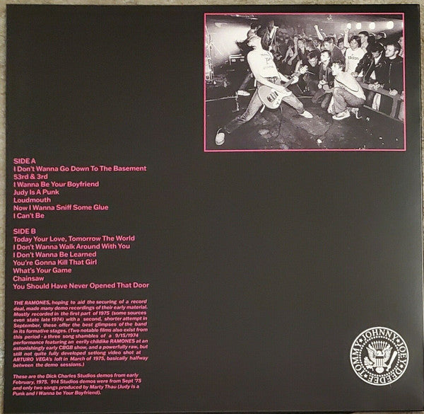 Ramones : Demos 1975 (LP,Unofficial Release)