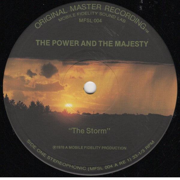 Brad Miller : The Power And The Majesty (LP,Stereo)