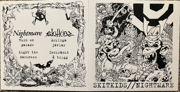 Skitkids / Nightmare (6) : Skitkids / Nightmare (7",45 RPM)