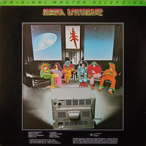 Grateful Dead, The : From The Mars Hotel (LP,Album,Reissue)