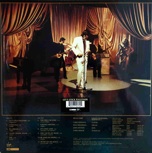 Bryan Ferry : Let's Stick Together (LP,Album,Reissue,Remastered)