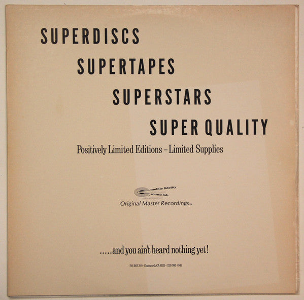 Manhattan Transfer, The : Live (LP,Album,Remastered,Stereo)