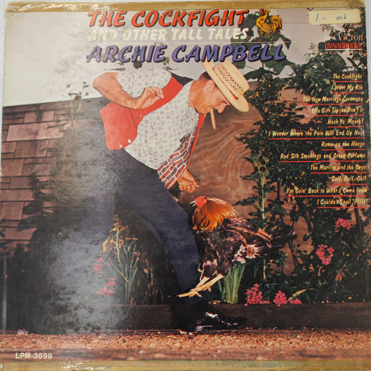 Archie Campbell : The Cockfight and Other Tall Tales (LP,Mono)