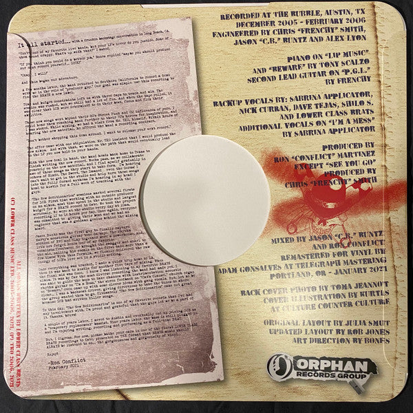 Lower Class Brats : The New Seditionaries (LP,Album,Reissue)