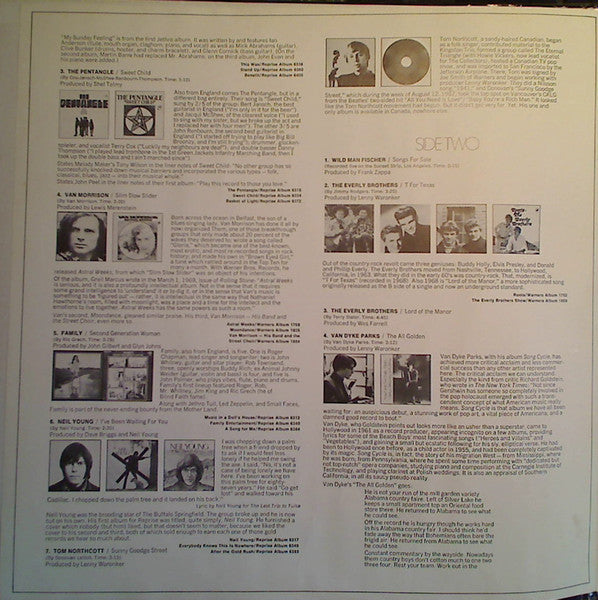Various : The 1969 Warner / Reprise Songbook (LP,Repress,Sampler,Stereo)