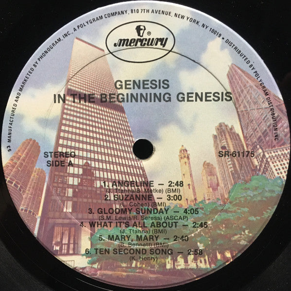 Genesis (2) : In The Beginning (LP,Album,Repress,Stereo)