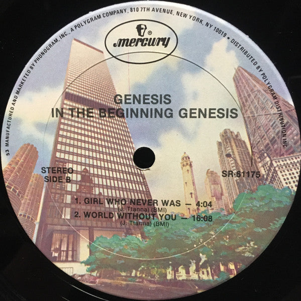 Genesis (2) : In The Beginning (LP,Album,Repress,Stereo)