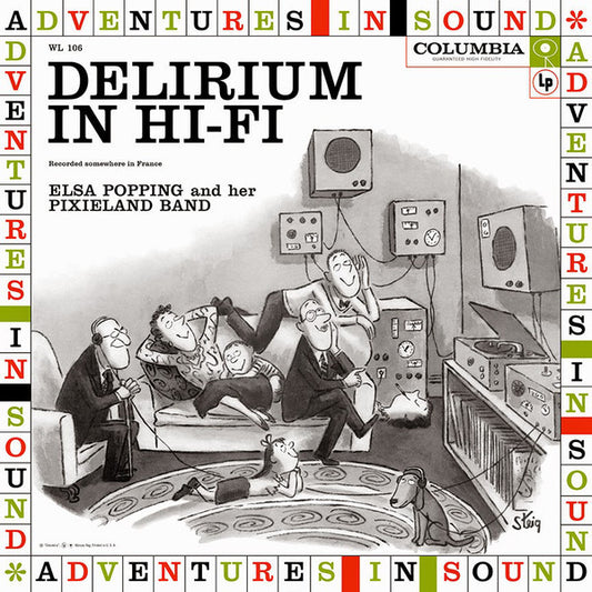 Elsa Popping : Delirium In Hi-Fi (LP,Album,Mono)