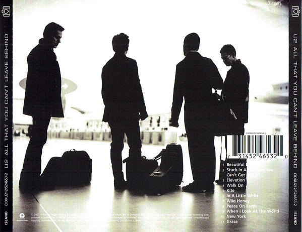 U2 : All That You Can't Leave Behind (Album,Stereo)