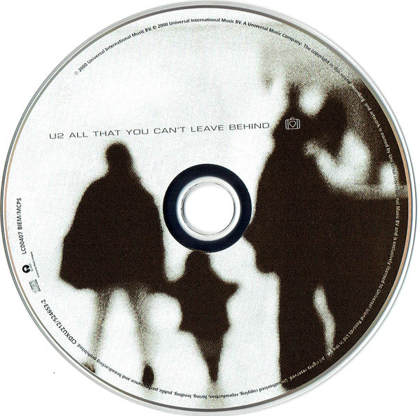 U2 : All That You Can't Leave Behind (Album,Stereo)