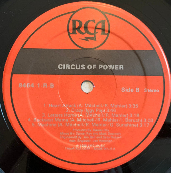 Circus Of Power : Circus Of Power (LP,Album)