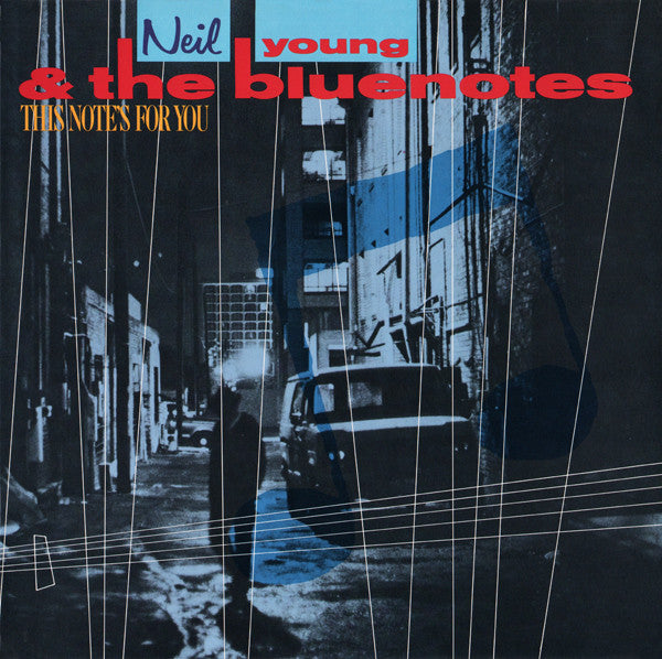 Neil Young & Bluenotes (5), The : This Note's For You (LP,Album)