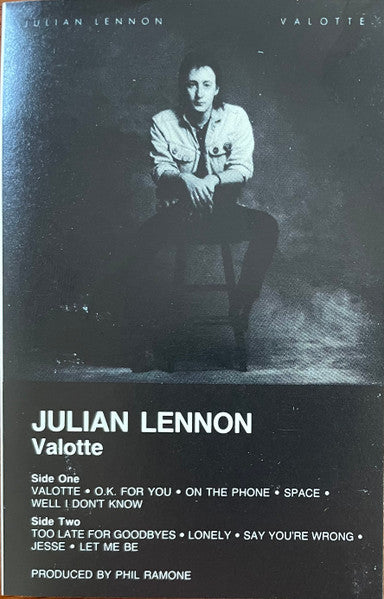 Julian Lennon : Valotte (Album,Club Edition)