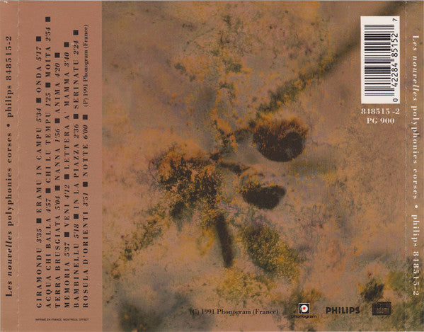 Les Nouvelles Polyphonies Corses avec Hector Zazou : Les Nouvelles Polyphonies Corses Avec Hector Zazou (Album)