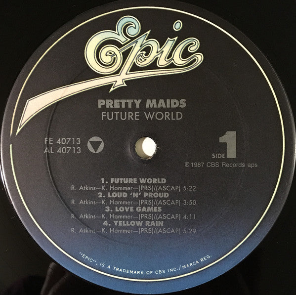 Pretty Maids : Future World (LP,Album)