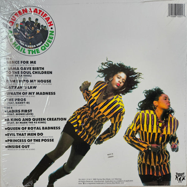 Queen Latifah : All Hail The Queen (LP,Album,Limited Edition,Reissue)
