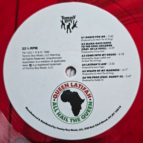 Queen Latifah : All Hail The Queen (LP,Album,Limited Edition,Reissue)