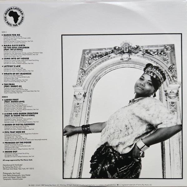 Queen Latifah : All Hail The Queen (LP,Album,Limited Edition,Reissue)